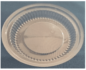 Lid Dome 5 IN For Pot Pie Container 1000/Case