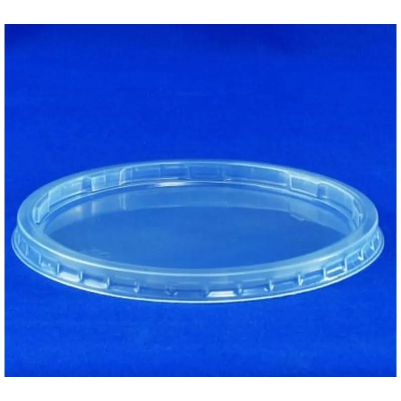 Lid PP Clear For 8 OZ Deli Container Recessed 1000/Case