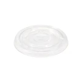 KODACUP Lid Flat Clear For 12-24 FLOZ Cup Straw Slot 1000/Case