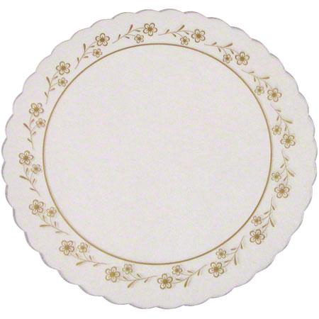 Doily 8 IN Gold Daisy 1000/Case