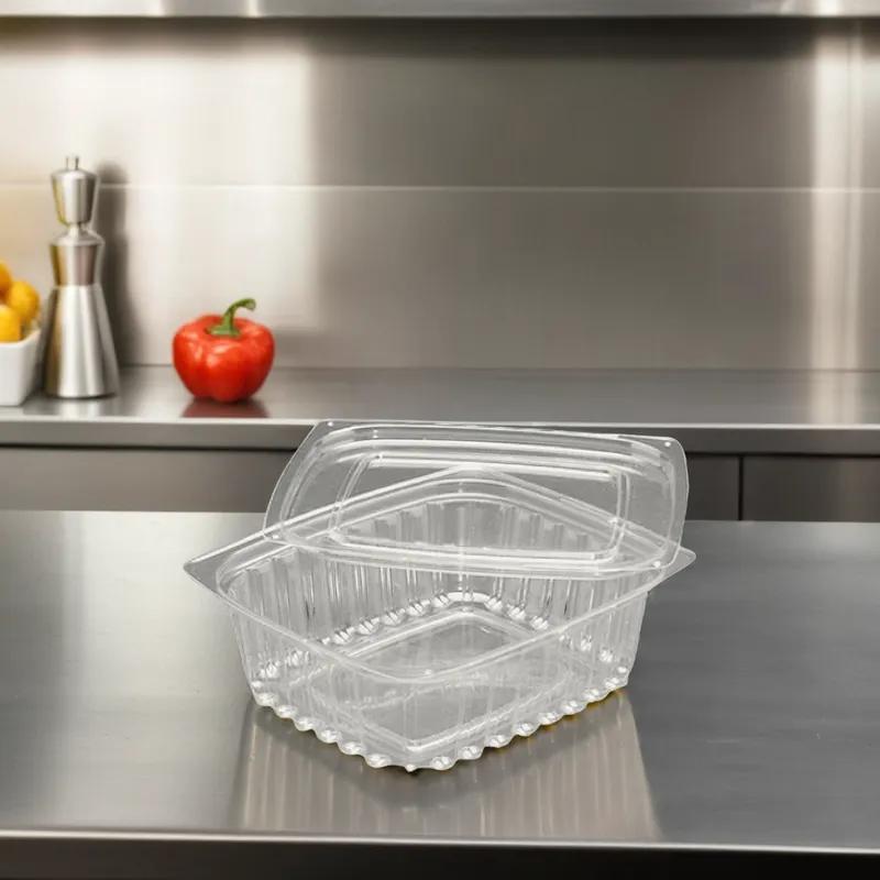 Deli Container Base & Lid Combo 16 OZ Plastic Clear 252/Case