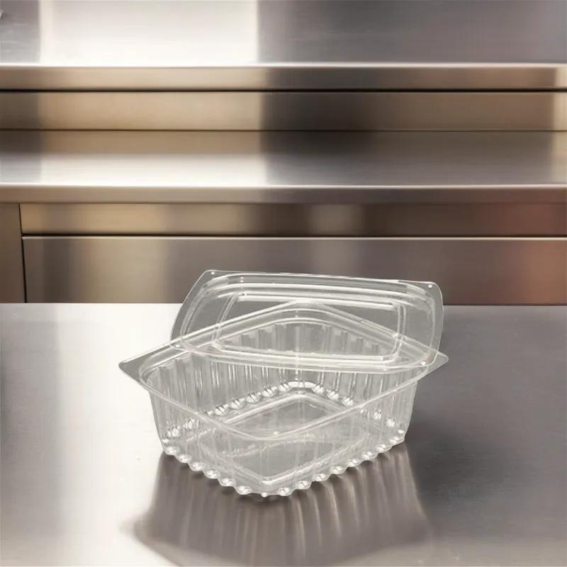 Deli Container Base & Lid Combo 16 OZ Plastic Clear 252/Case