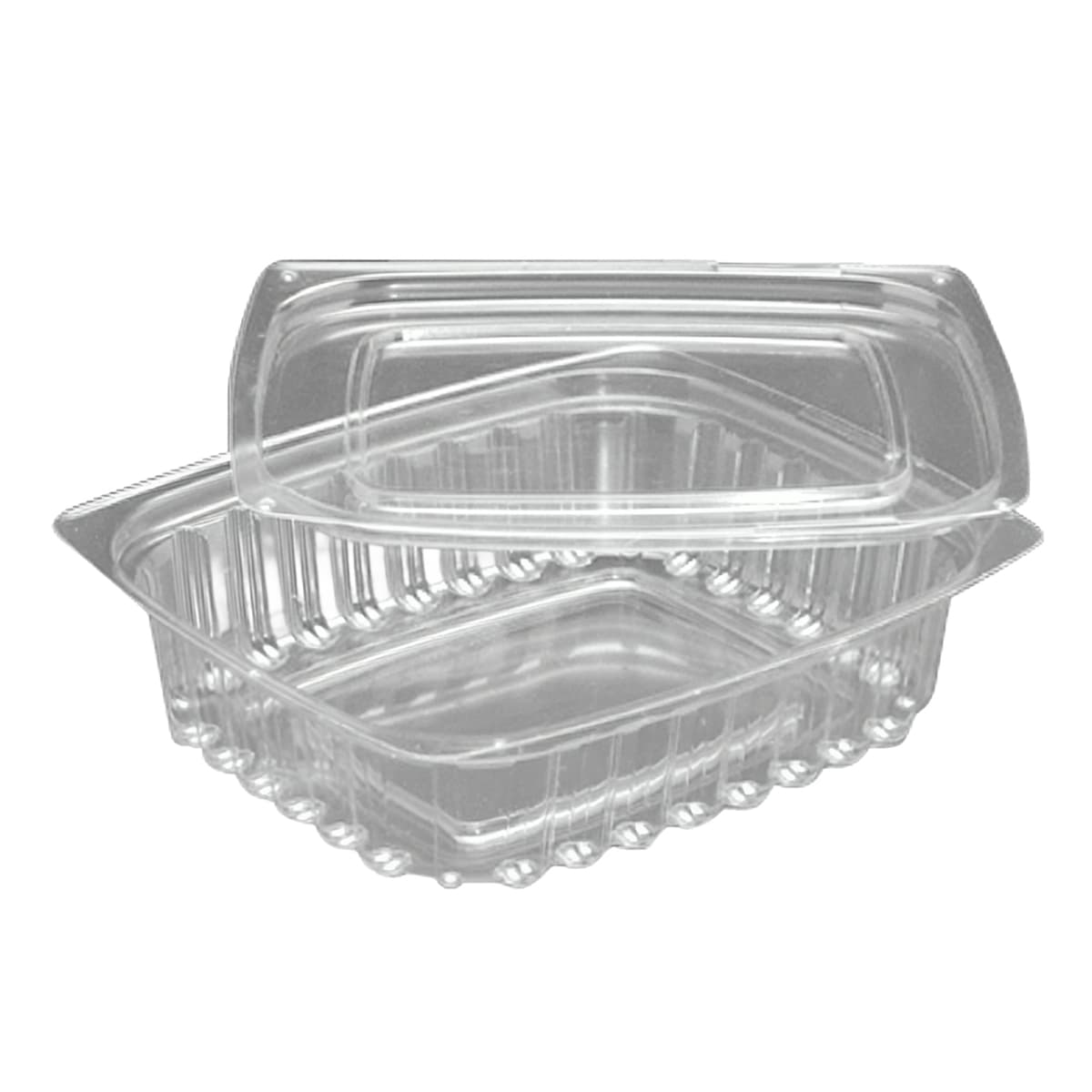 Deli Container Base & Lid Combo 24 OZ Plastic Clear 252/Case