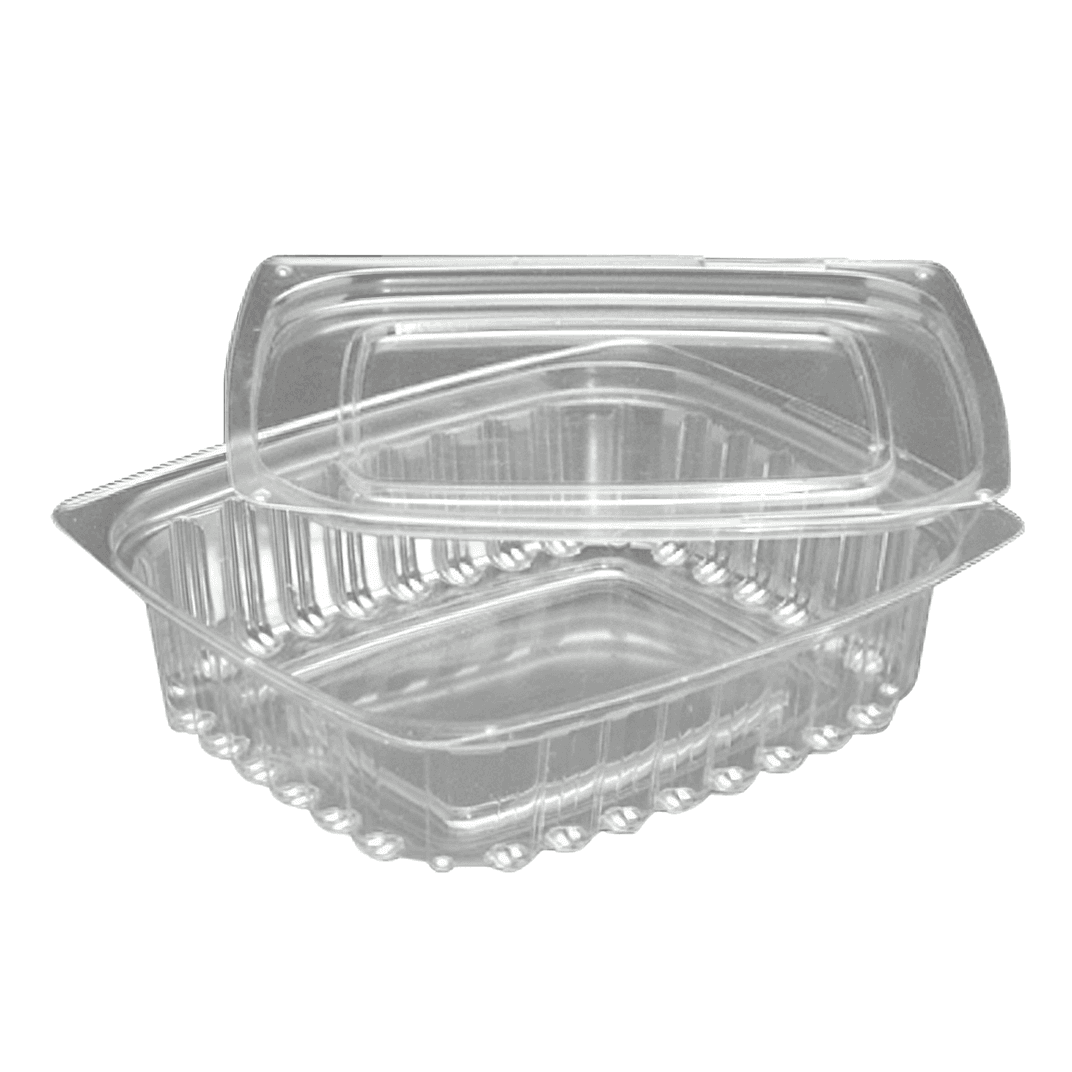 Deli Container Base & Lid Combo 24 OZ Plastic Clear 252/Case