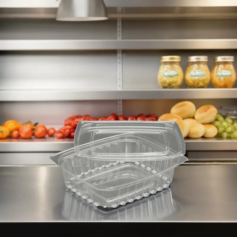 Deli Container Base & Lid Combo 24 OZ Plastic Clear 252/Case
