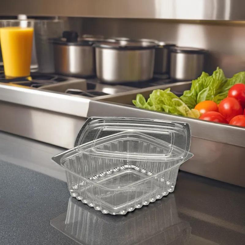 Deli Container Base & Lid Combo 32 OZ Plastic Clear 252/Case