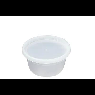 Deli Container Base & Lid Combo 12 OZ Clear 250/Case