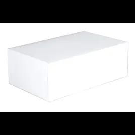 Donut Box 10X6.25X3.5 IN SBS Paperboard White Rectangle Automatic 200/Case