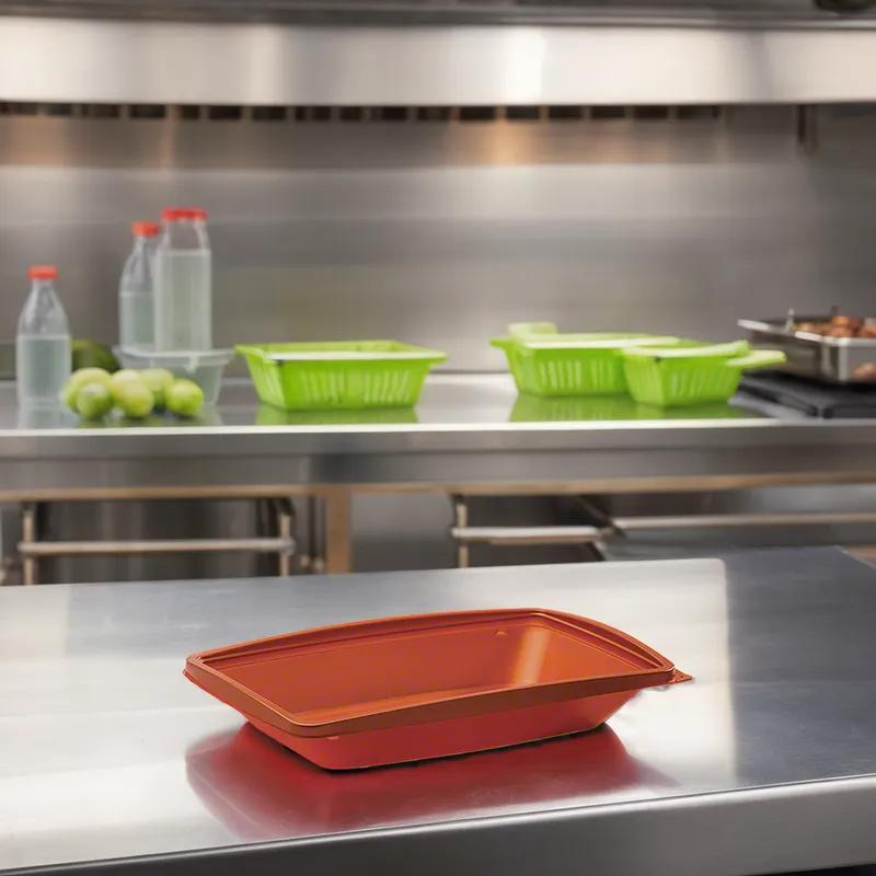 Take-Out Container Base 10X7 IN PP Copper 400/Case