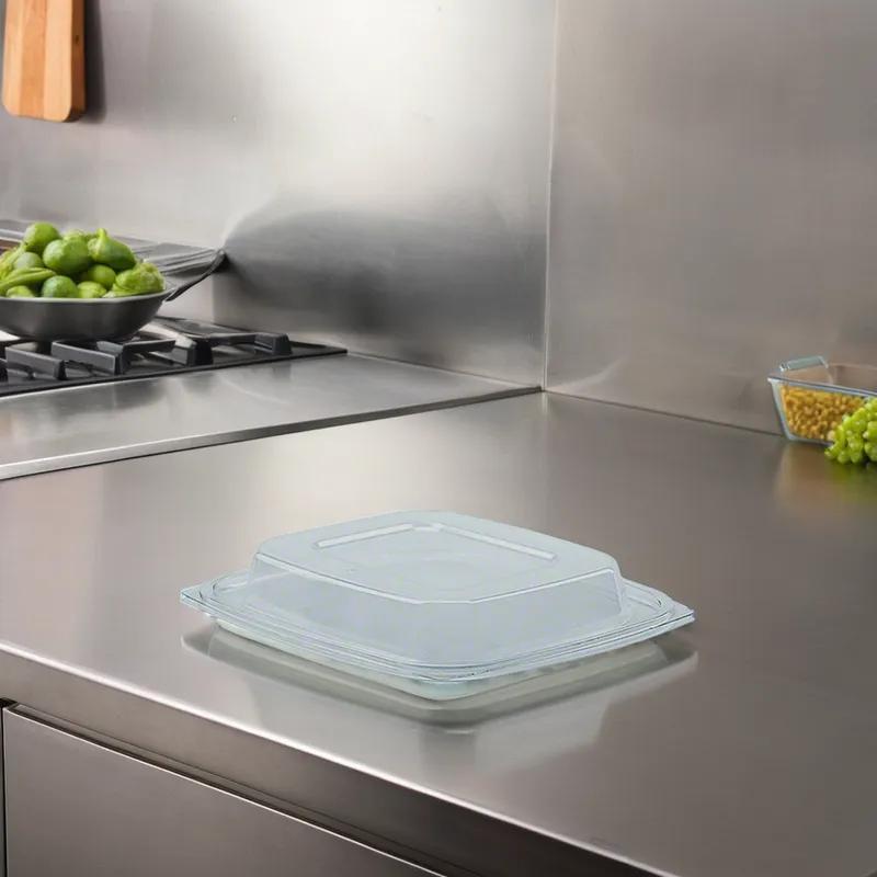 Lid Flat For 24-32 OZ Deli Container Bulk 600/Case