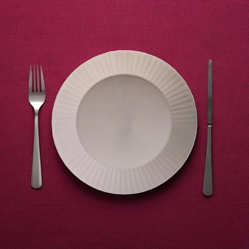 Plate 10 IN Plastic White 10 Count/Pack 12 Packs/Case 120 Count/Case