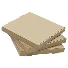 Pizza Box 7X7X1.63 IN Corrugated Cardboard Kraft White Plain B-Flute 50/Case