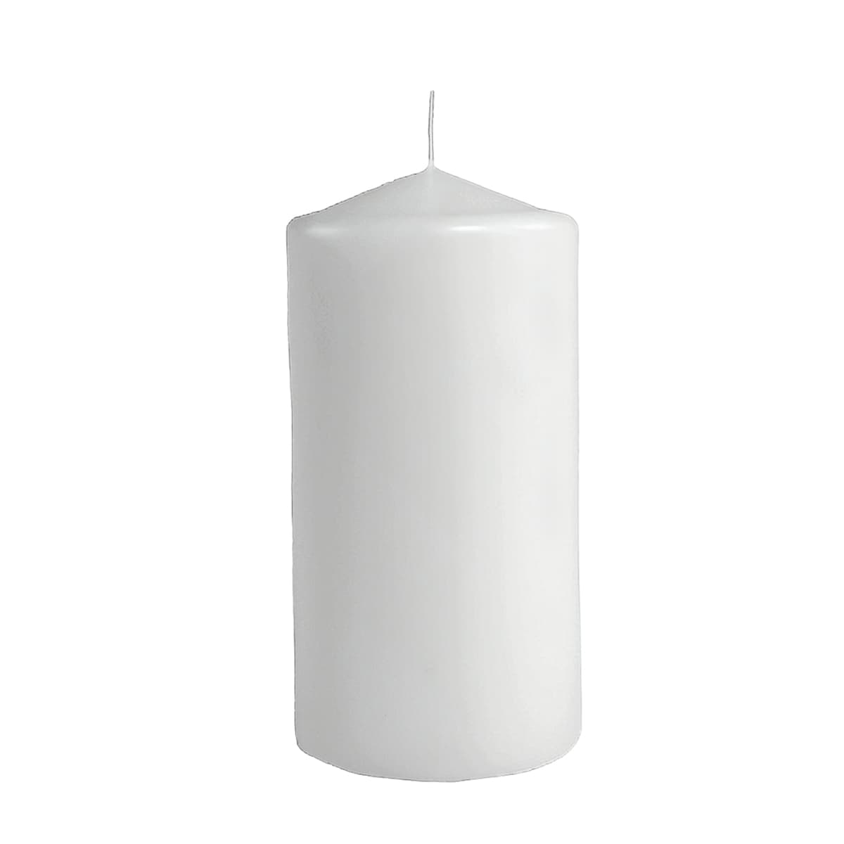 Pillar Candle 3X6 IN Wax White 12/Case