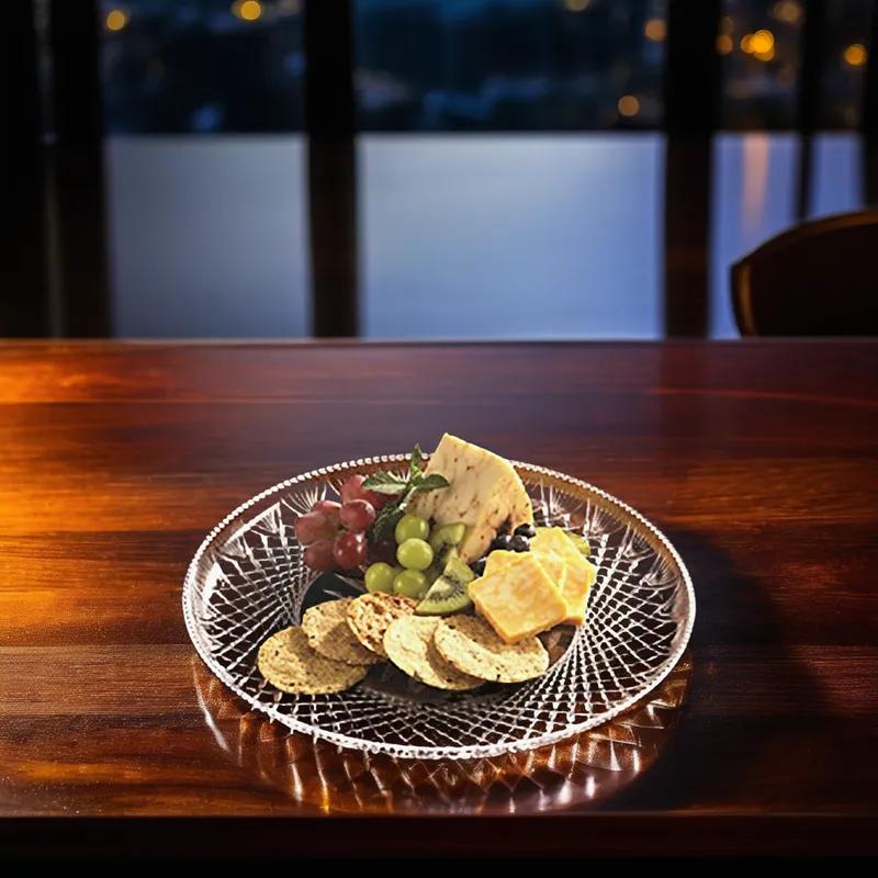 Serving Tray Base 12 IN Crystal 25/Case