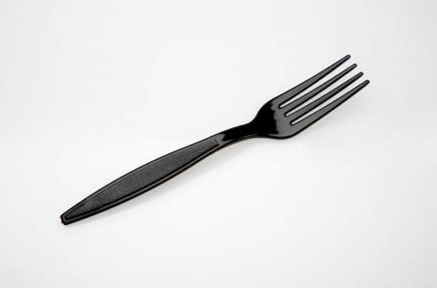 Fork PP Black Heavyweight 1000/Case