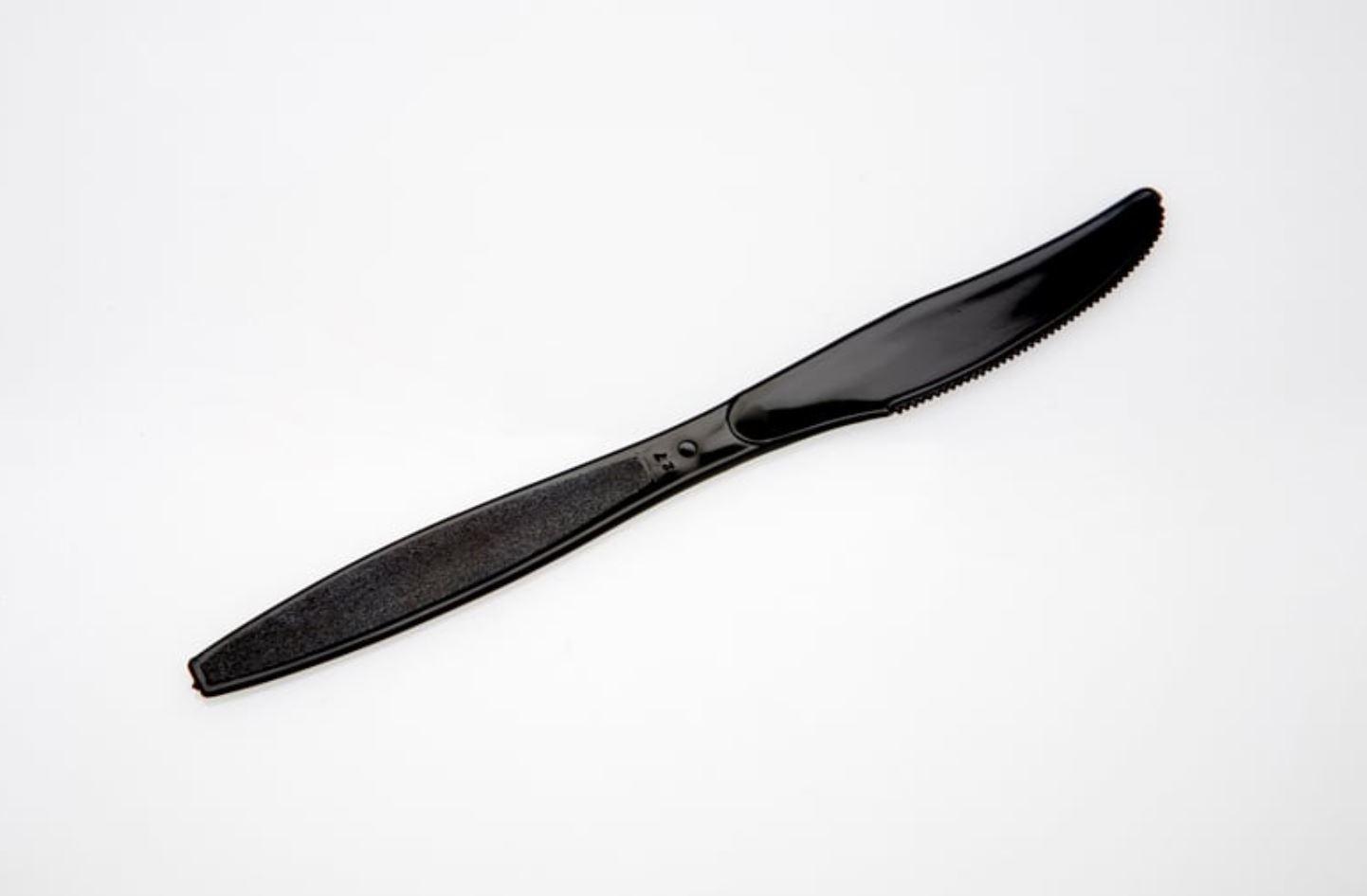 Knife PP Black Heavyweight 1000/Case