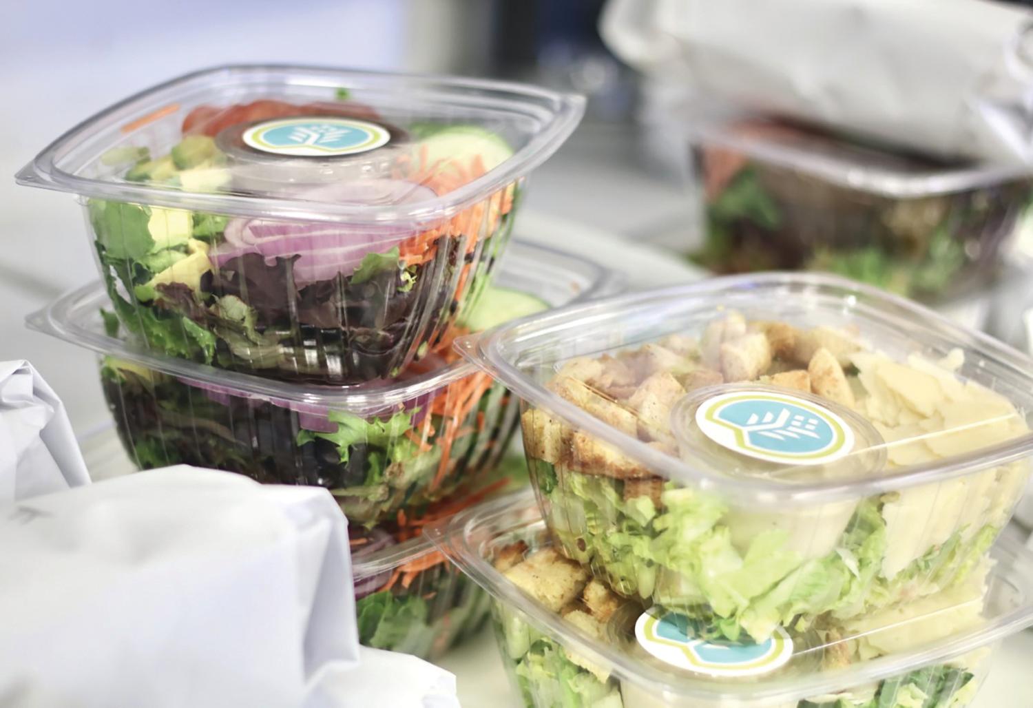 Deli Container Base & Lid Combo 64 OZ PLA Clear Rectangle 200/Case