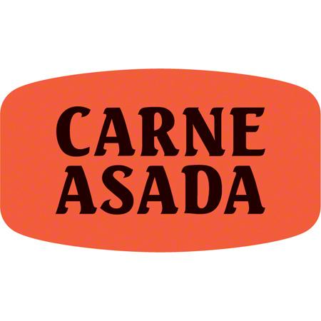 Carne Asada Label 1000/Roll