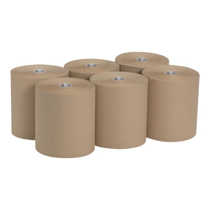 Cormatic® Roll Paper Towel 8.25X8.25 IN 700 FT 1PLY Brown Hardwound EPA Indicator 1.563IN Core Diameter 6/Case