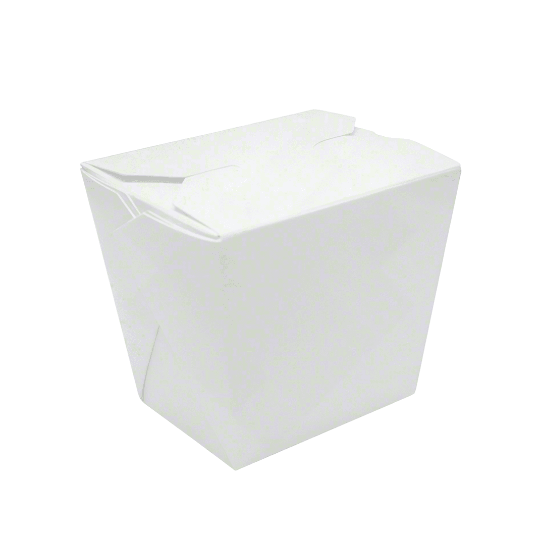 #16 Food Pail White Plain 400/Case