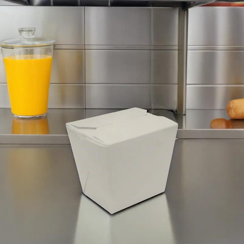 #16 Food Pail White Plain 400/Case