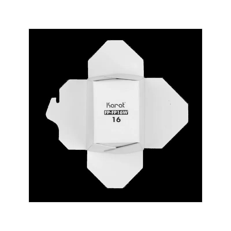 Food Pail White Plain 50 Count/Pack 9 Packs/Case