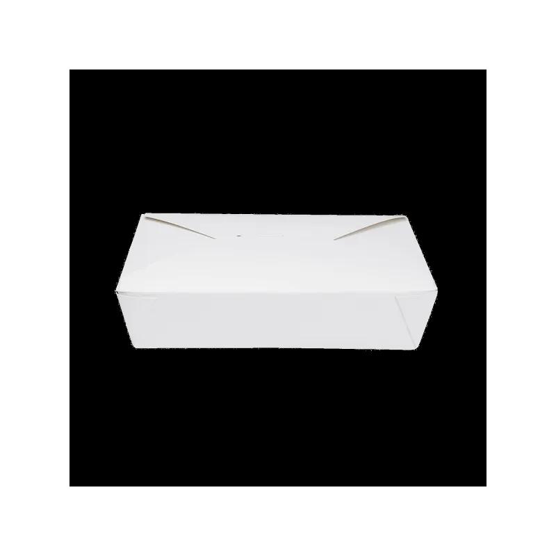 Karat® #2 Take-Out Box Fold-Top White 200/Case
