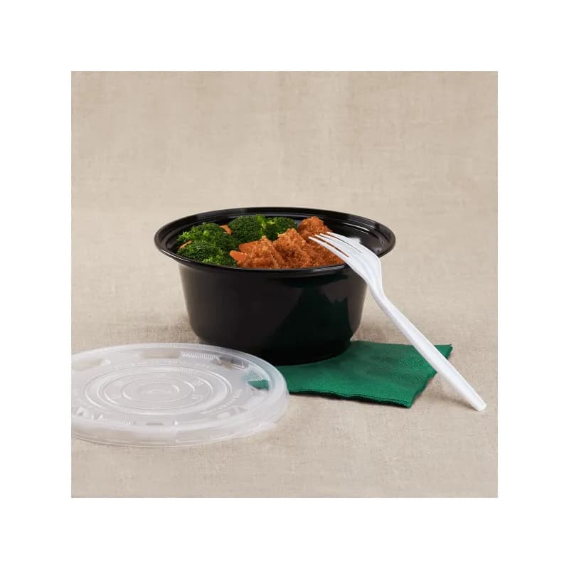 Bowl 36 OZ PP Black 300/Case