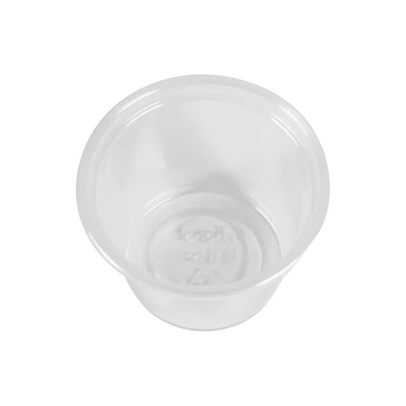 Karat® Cold Souffle & Portion Cup 1 FLOZ PP Clear Tall 2500/Case