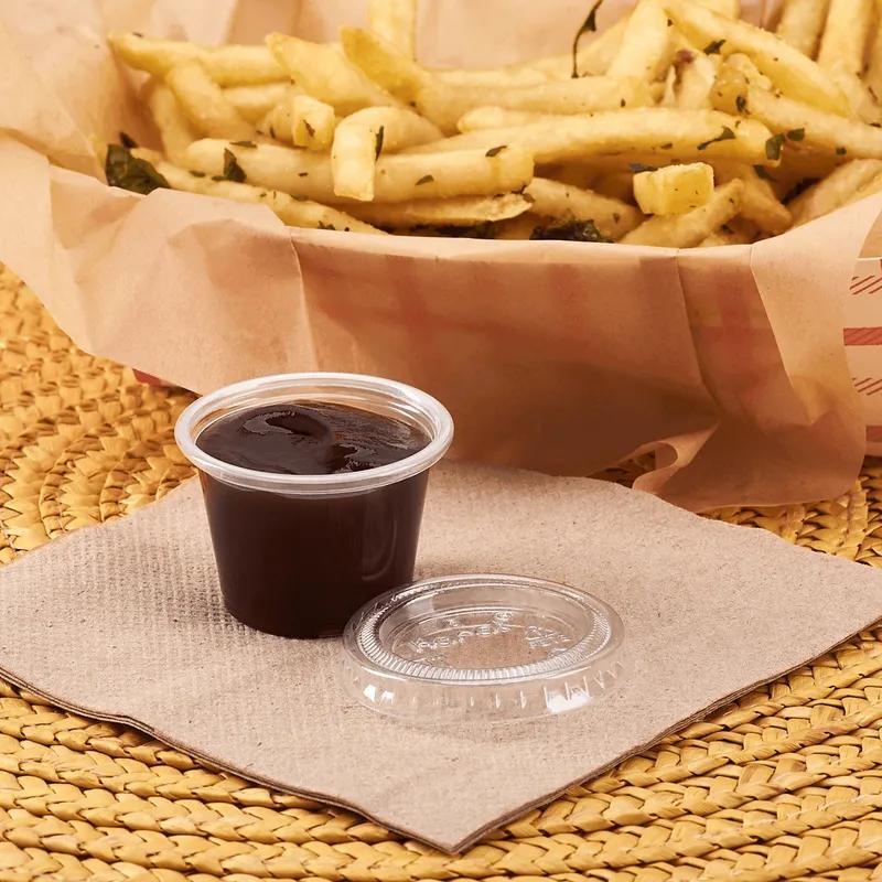 Karat® Cold Souffle & Portion Cup 1 FLOZ PP Clear Tall 2500/Case