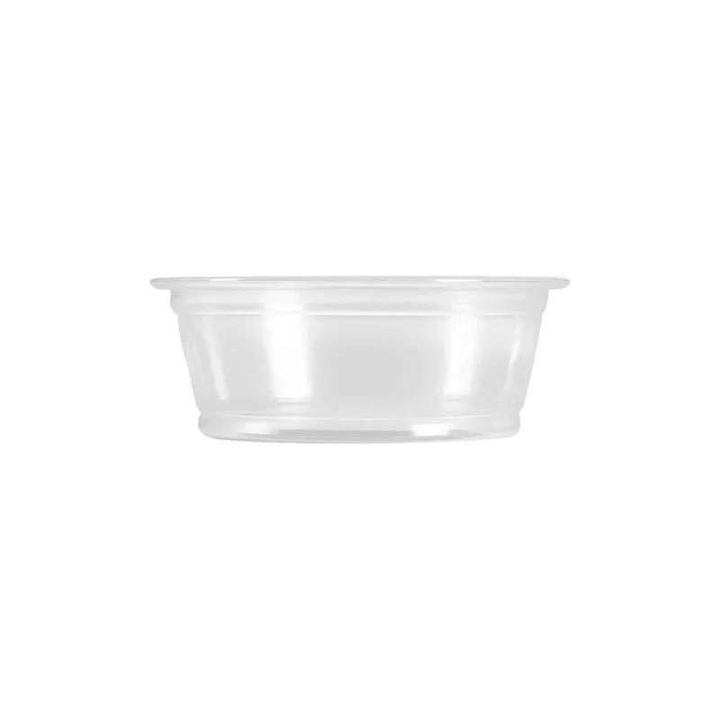 Souffle & Portion Cup 1.5 OZ PP Clear Squat 2500/Case