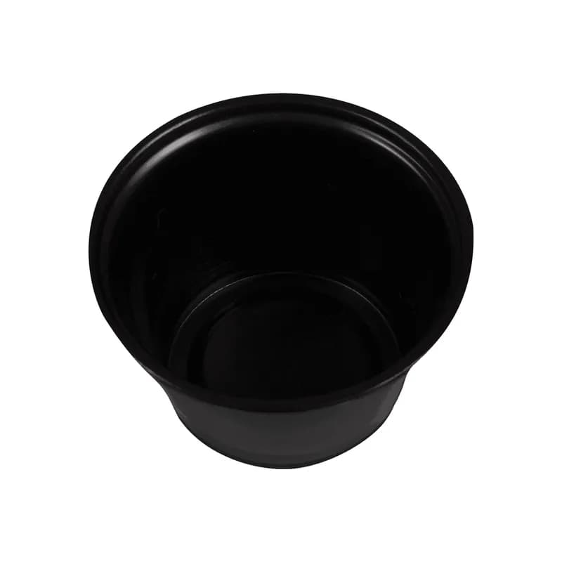Souffle & Portion Cup 4 OZ PP Black 2500/Case