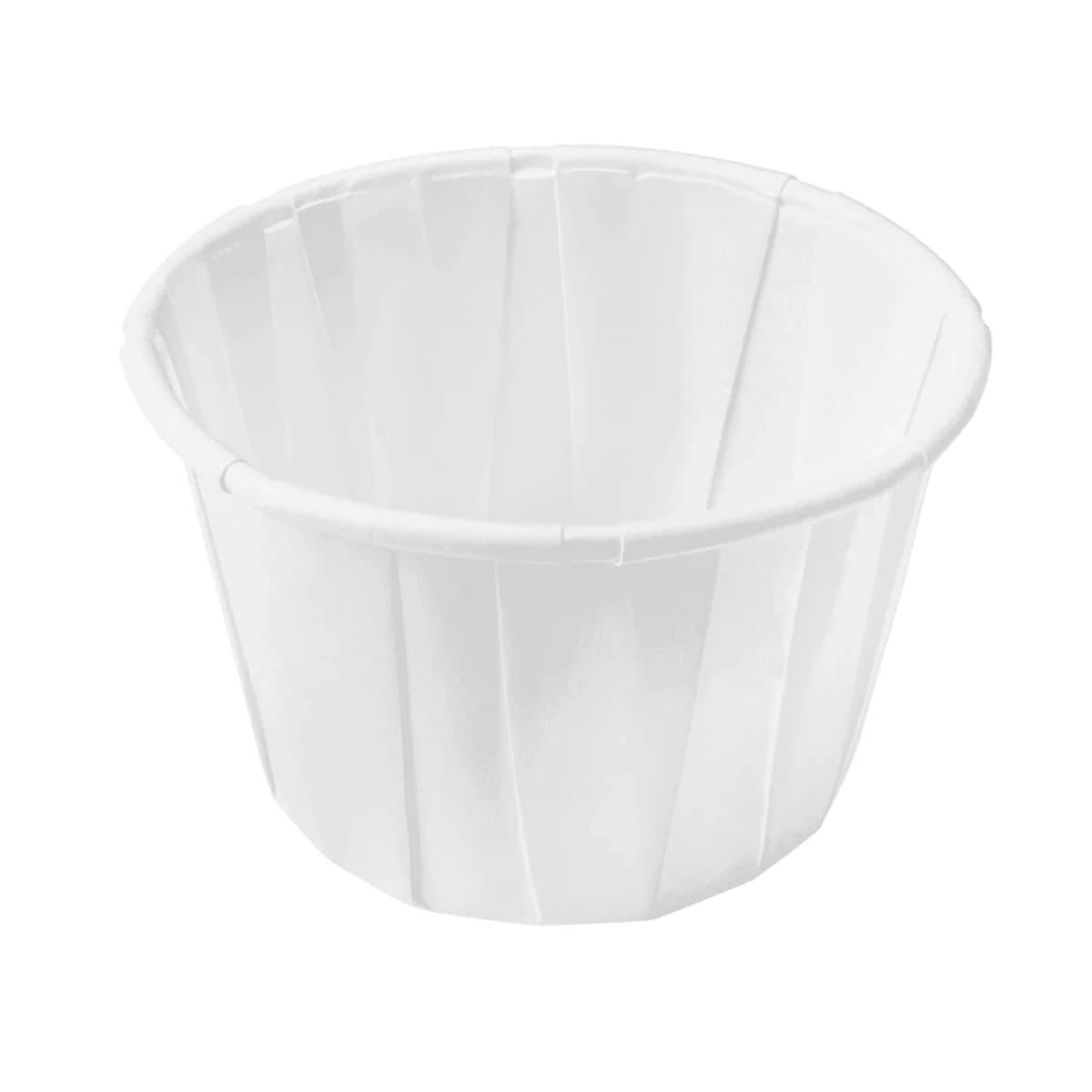 Souffle & Portion Cup 2 OZ Paper White 5000/Case
