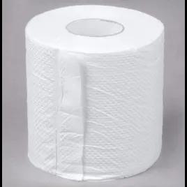 Toilet Paper & Tissue Roll 4X4.5 IN 2PLY Virgin Paper 500 Sheets/Roll 96 Rolls/Case 48000 Sheets/Case