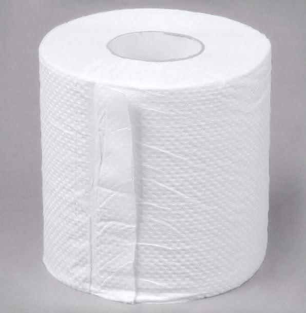 Toilet Paper & Tissue Roll 4X4.5 IN 2PLY Virgin Paper 500 Sheets/Roll 96 Rolls/Case 48000 Sheets/Case