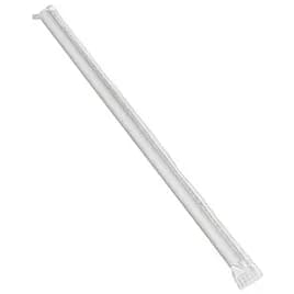 Enviroware Jumbo Straw 7.75 IN Clear Wrapped 2000/Case