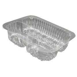 Take-Out Container Base 3 Compartment Clear 1000/Case