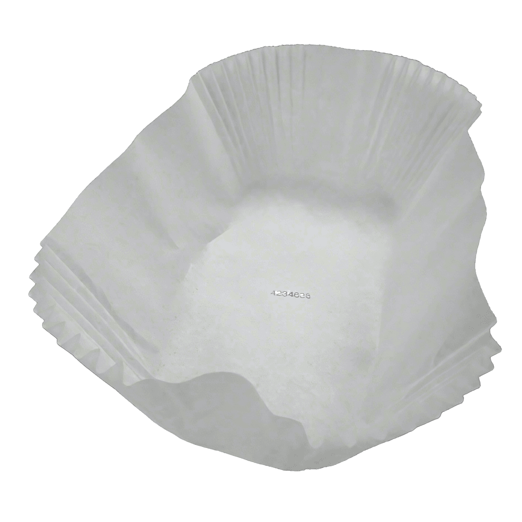 Pan Liner 6.3X2.75X2 IN Oblong Fluted 500 Count/Pack 4 Packs/Case 2000 Count/Case