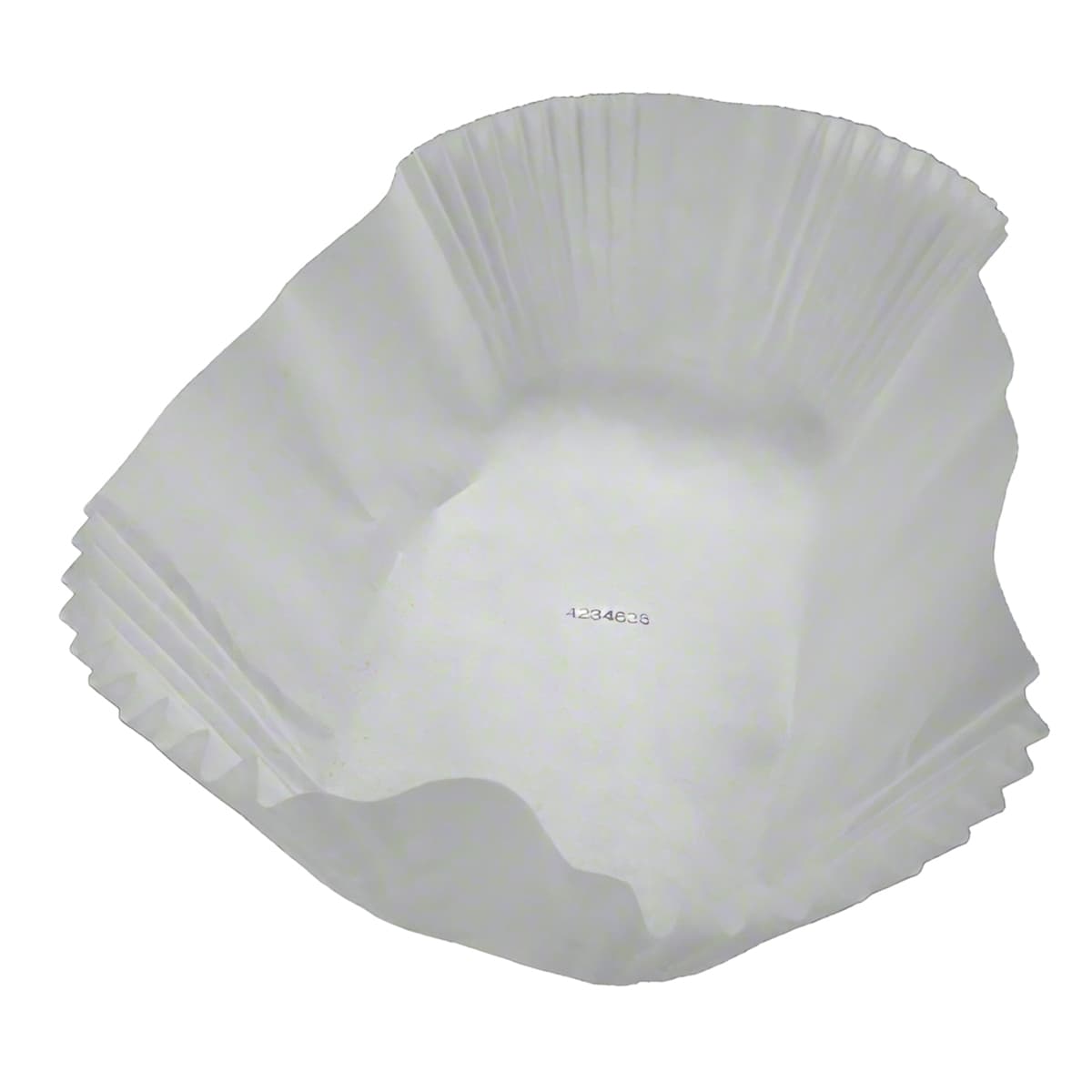 Pan Liner 6.3X2.75X2 IN Oblong Fluted 500 Count/Pack 4 Packs/Case 2000 Count/Case