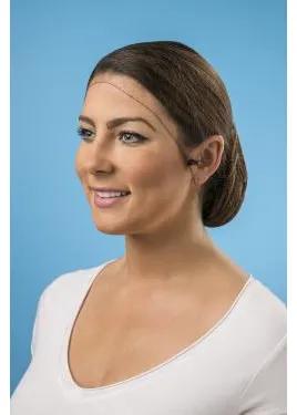 Hairnet 22 IN Light Brown Lightweight Nylon 144 Count/Pack 10 Packs/Case 1440 Count/Case
