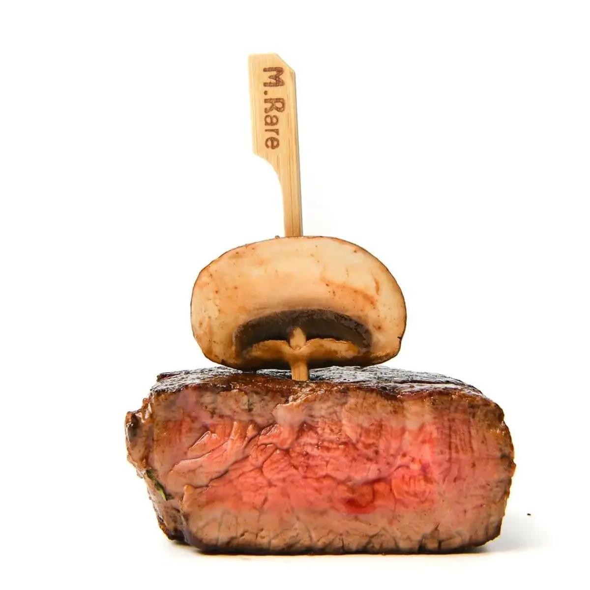 Medium Rare Steak Marker 3.5 IN Boat Oar 100/Pack