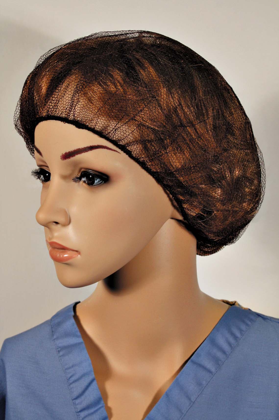 Koronet Hairnet 20 IN Dark Brown Polyester Honeycomb 1000/Case