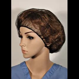 Koronet Hairnet 24 IN Black Polyester Honeycomb 1000/Case