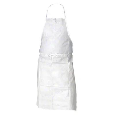 KleenGuard Apron 28X46 IN White Heavy Duty Paper Disposable 100/Case
