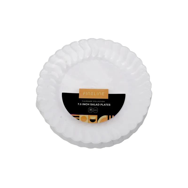 Plate 7.5 IN Plastic White Round 180/Case