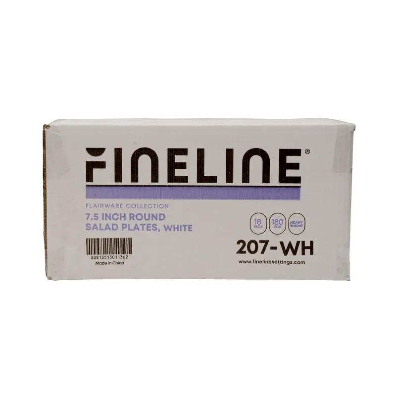 Plate 7.5 IN Plastic White Round 180/Case