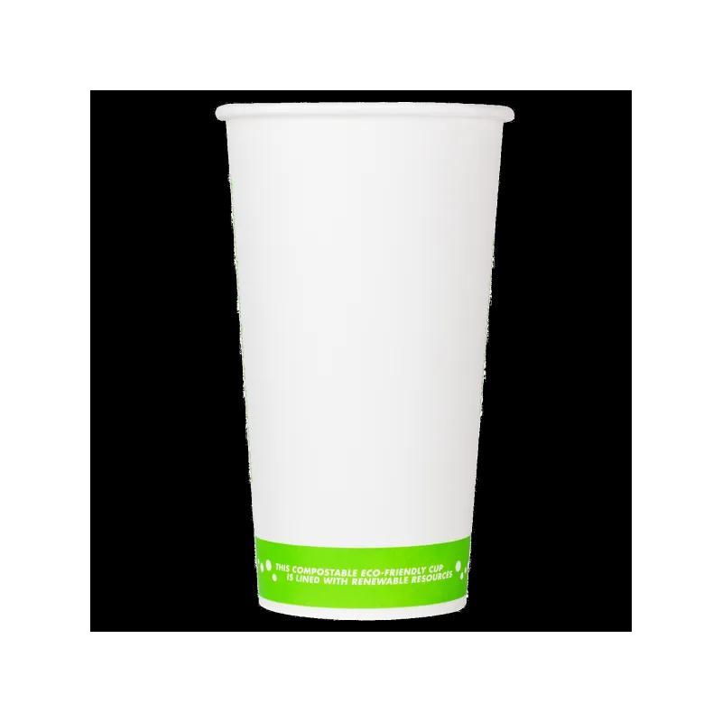 Karat Earth Cup 20 FLOZ PLA White 600/Case