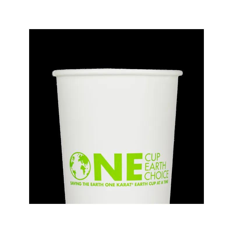 Karat Earth Cup 20 FLOZ PLA White 600/Case