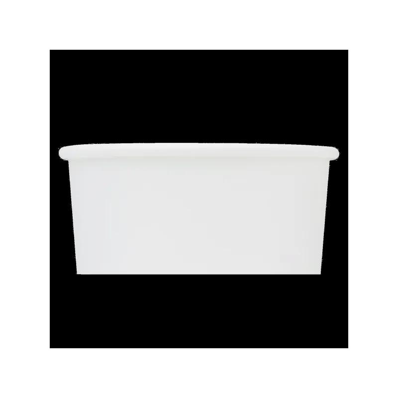 Karat® Food Container Base 8 OZ Paper PLA White 1000/Case