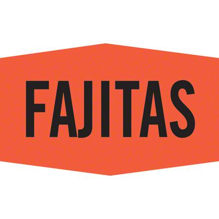 Fajitas Label 1000/Roll